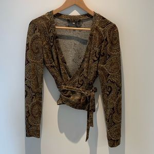 Comrags wrap cardigan